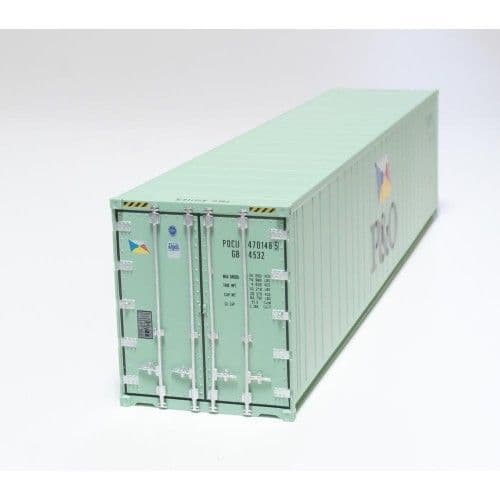 C Rail P&O 40ft High Cube Reefer Container , OO Gauge (1/76)