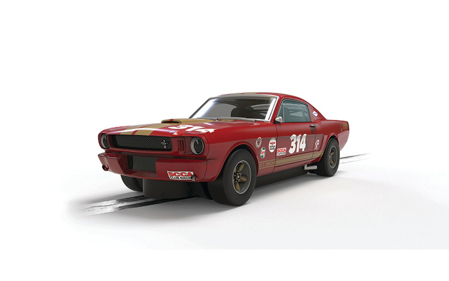 Scalextric C4658 Shelby GT350H - Red and Gold 1:32 Scale *PRE ORDER £44.99*