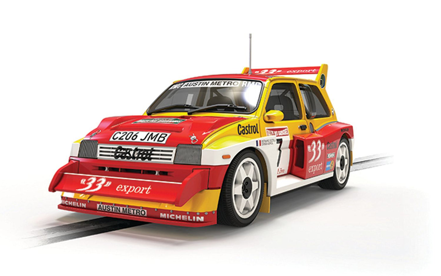 Scalextric C4668 Austin Metro 6R4 - Didier Auriol 1:32 Scale *PRE ORDER £44.99*