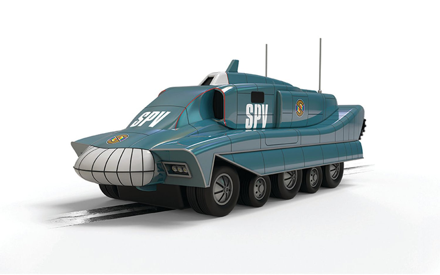 Scalextric C4672 Captain Scarlett SPV - Chrome Edition 1:32 Scale *PRE ORDER £53.99*