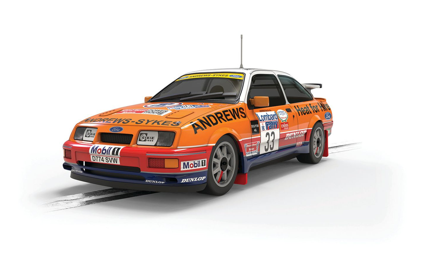 Scalextric C4685 Ford Sierra RS Cosworth - Heat For Hire 1:32 Scale *PRE ORDER £44.99*