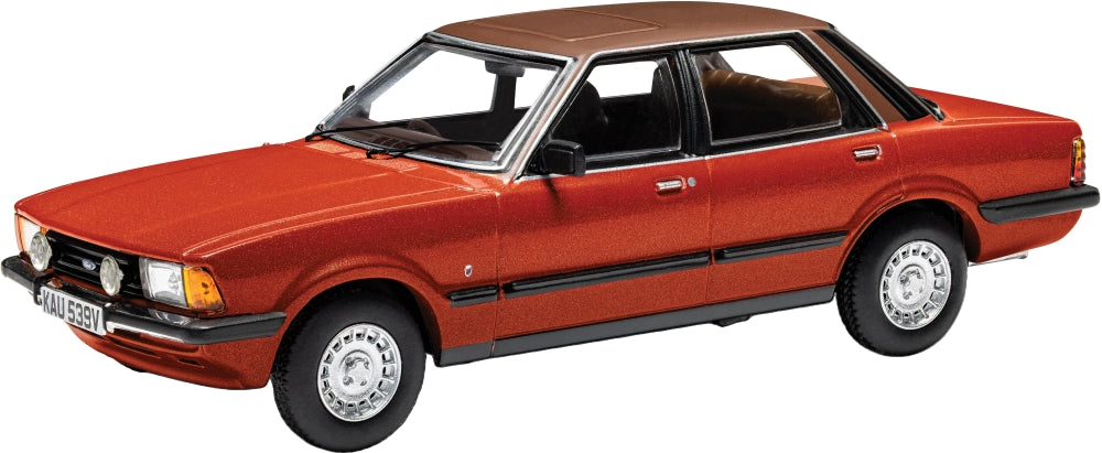 Corgi VA15009 Ford Cortina Mk5 2.0 Ghia S Sirius Red, 1:43 Scale