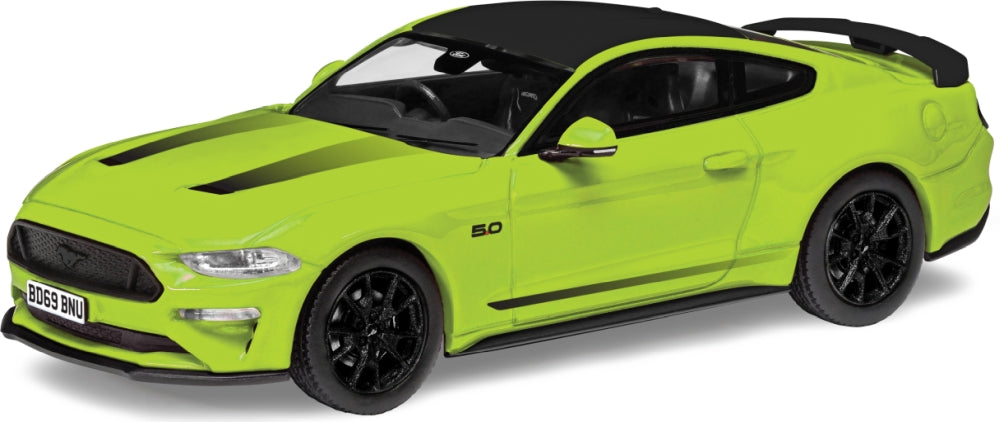 Corgi VA15505 Ford Mustang 55 5.0 V8 Grabber Lime 1:43 Scale *PRE ORDER £34.19*