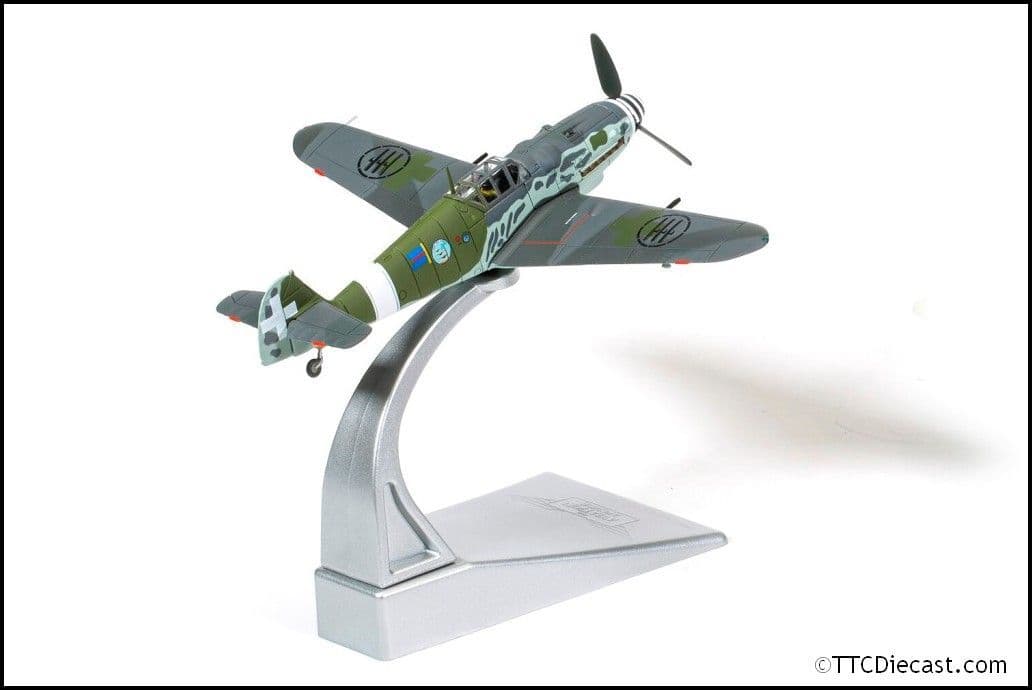 Corgi AA27112 Messerschmitt Me109G-6 (Trop) Maggiore A.Vizzotto Regia 150 Gruppo Sicily 1943