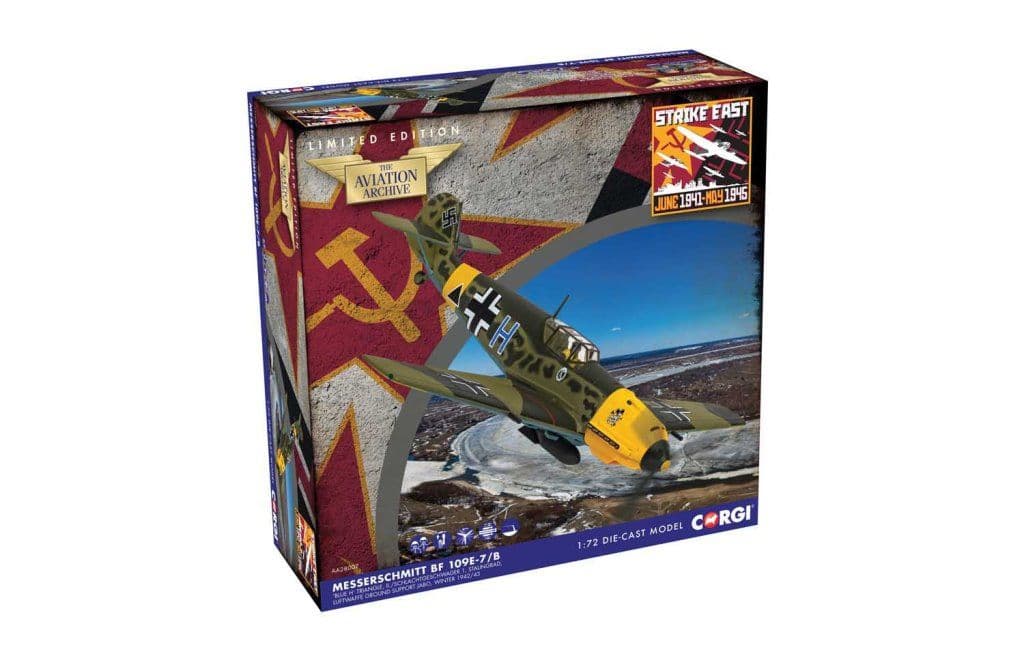 Corgi AA28007 Messerschmitt Bf109E Operation Barbarossa 1:72 Scale - LAST ONE
