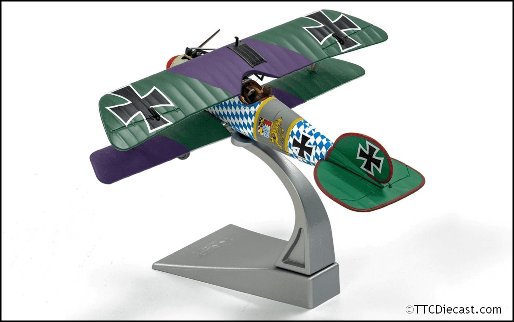 Corgi AA37812 Albatros D.V Fighter Leutnant R. Wolf, Jasta 5 - 1/72 Scale