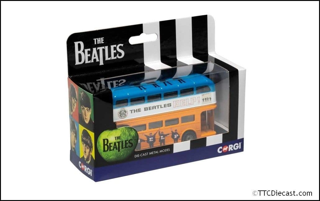 Corgi CC82335 The Beatles, London Routemaster Bus, 'Help!' *LAST FEW*