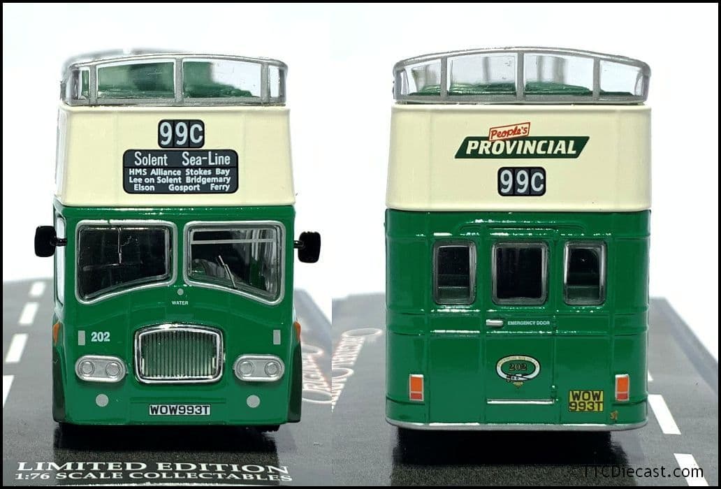 Corgi OM41908 Leyland PD3 / NC Queen Mary OT People's Provincial, PRE OWNED
