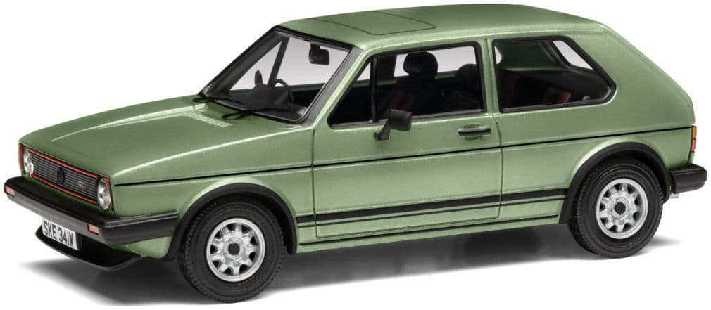 Corgi Vanguard VA12010 VW Golf MkI GTI Inari Silver, 1:43 Scale