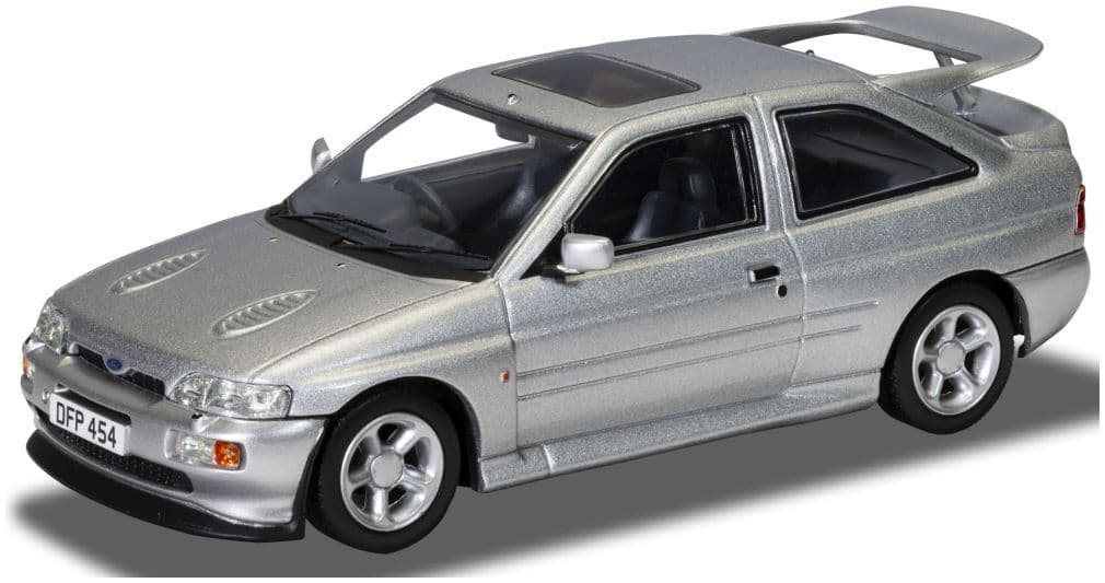 Corgi Vanguard VA14806 Ford Escort RS Cosworth Moondust Silver, 1:43 Scale