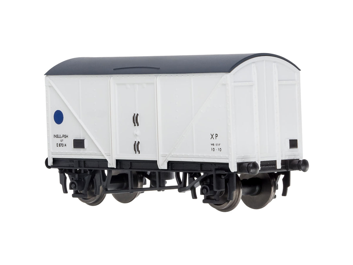 Dapol 2F-019-009 Blue Spot Fish Van BR White E87901, N Gauge *PRE ORDER £16.65 *