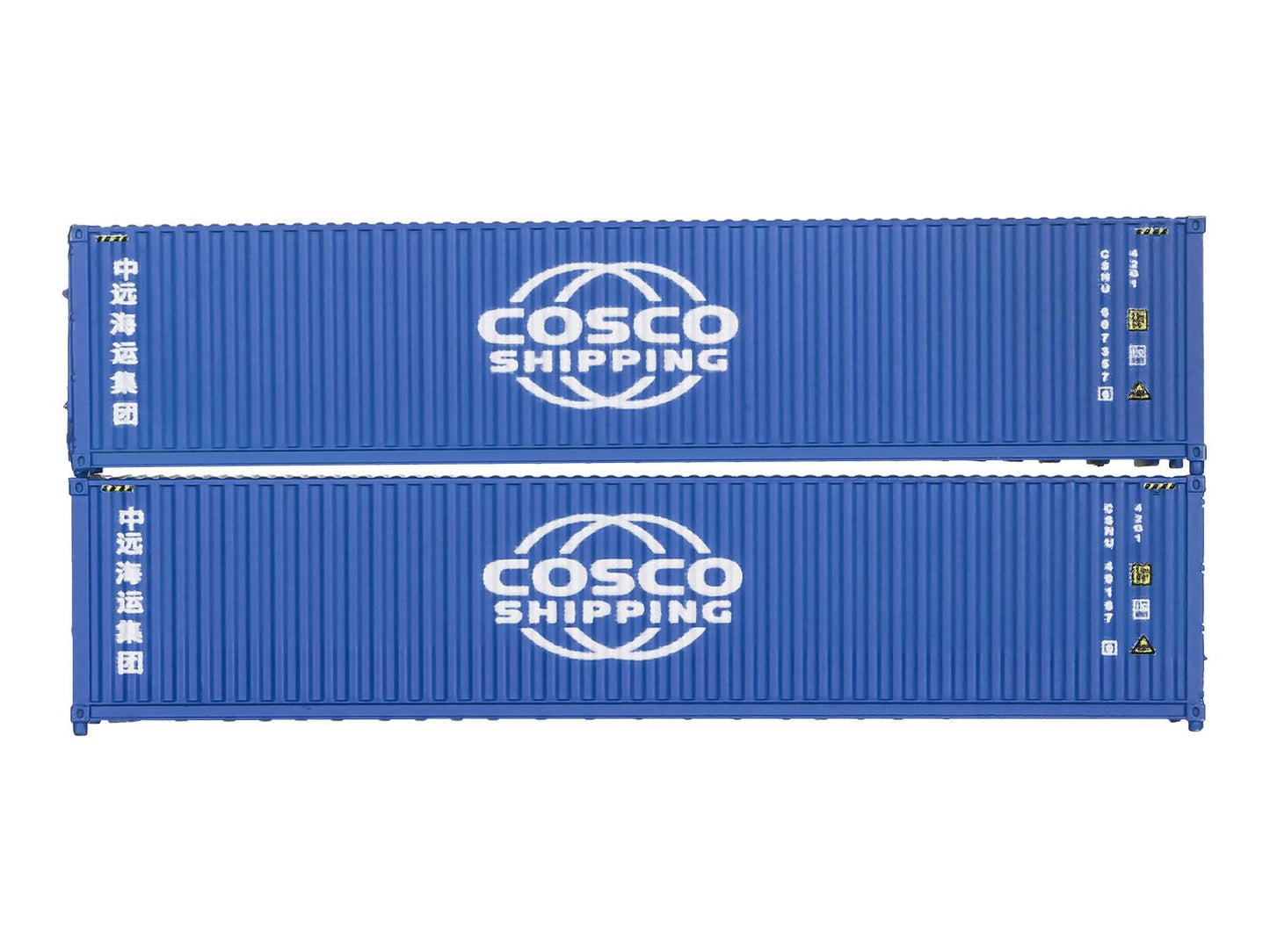 Dapol 2F-028-208 40ft Container Set (2) Cosco Shipping N Gauge *LAST FEW*