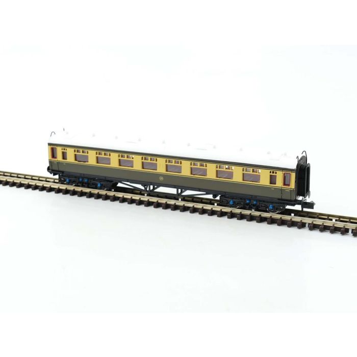 Dapol 2P-000-155 Collett Coach Third GWR Chocolate/Cream 581, N Gauge