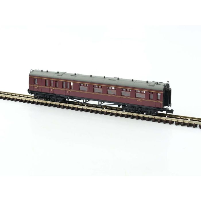 Dapol 2P-000-204 Collett Coach Brake Composite BR Maroon W6706W, N Gauge