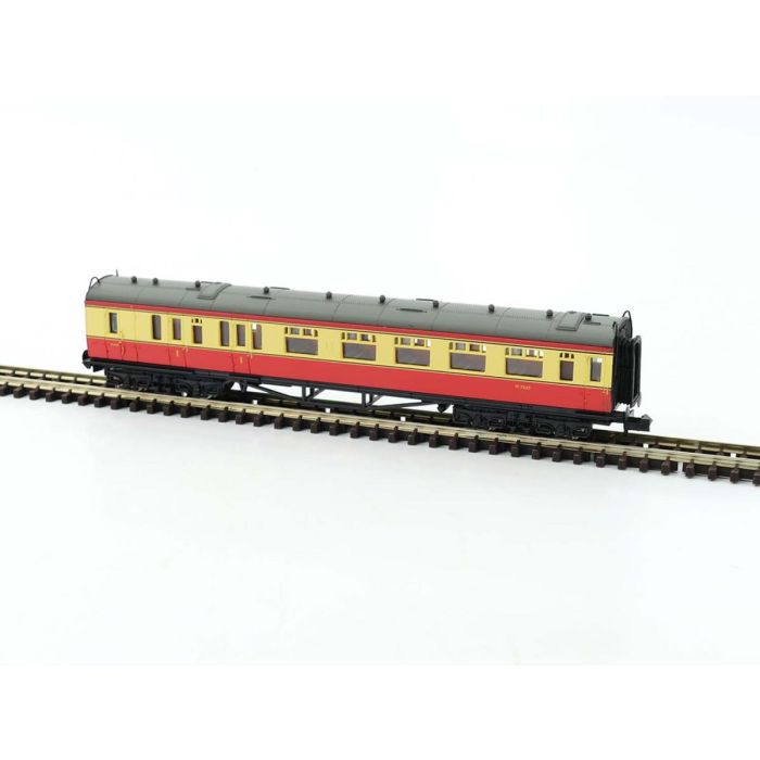 Dapol 2P-000-234 Collett Coach Brake Composite BR Crimson/Cream W7345, N Gauge