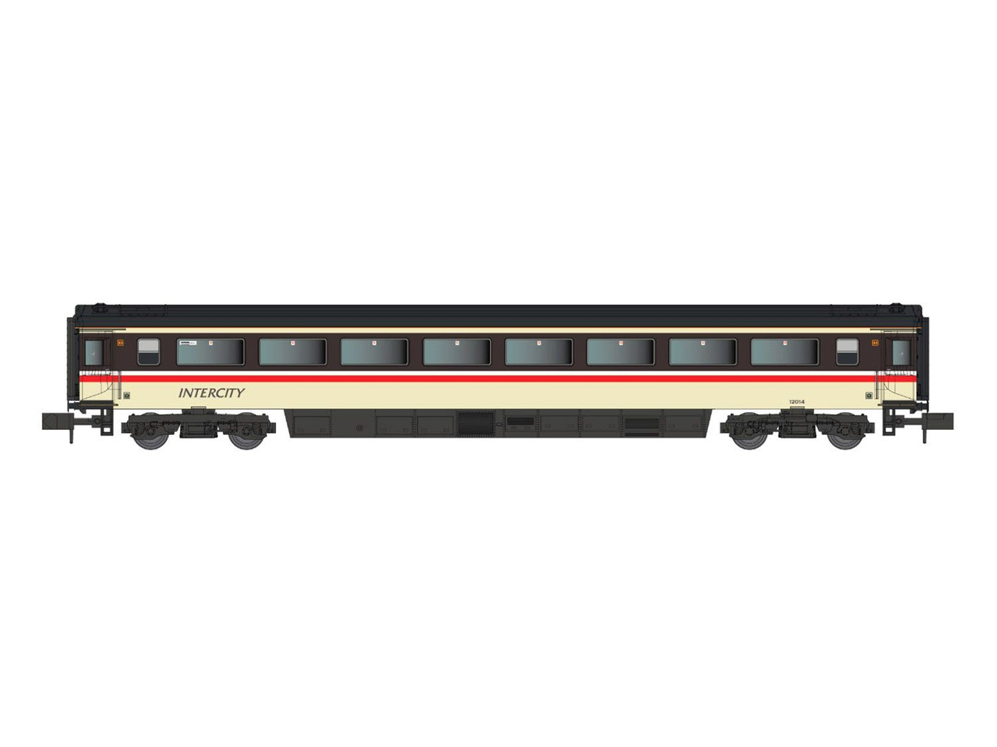 Dapol 2P-009-101 Mk3 2nd Class Coach BR Intercity Swallow 12014 N Gauge