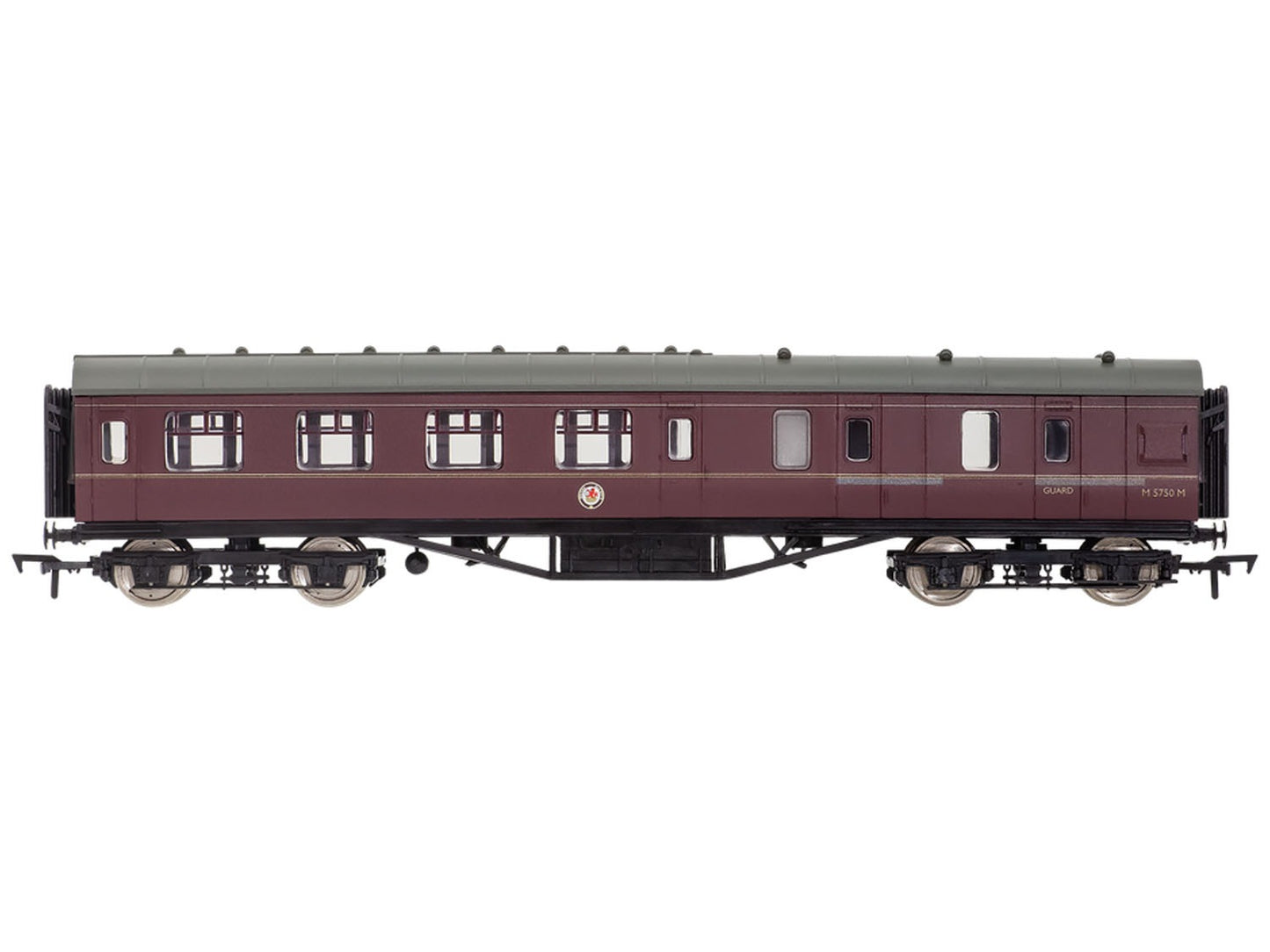 Dapol 4P-010-451 57ft Stanier Corridor Brake Composite M5750M BR Maroon, OO Gauge *PRE ORDER £33.25 *
