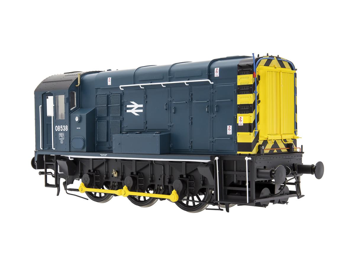 Dapol 7D-008-020 Class 08 08538 BR Blue W/Wasp Stripes - O Gauge