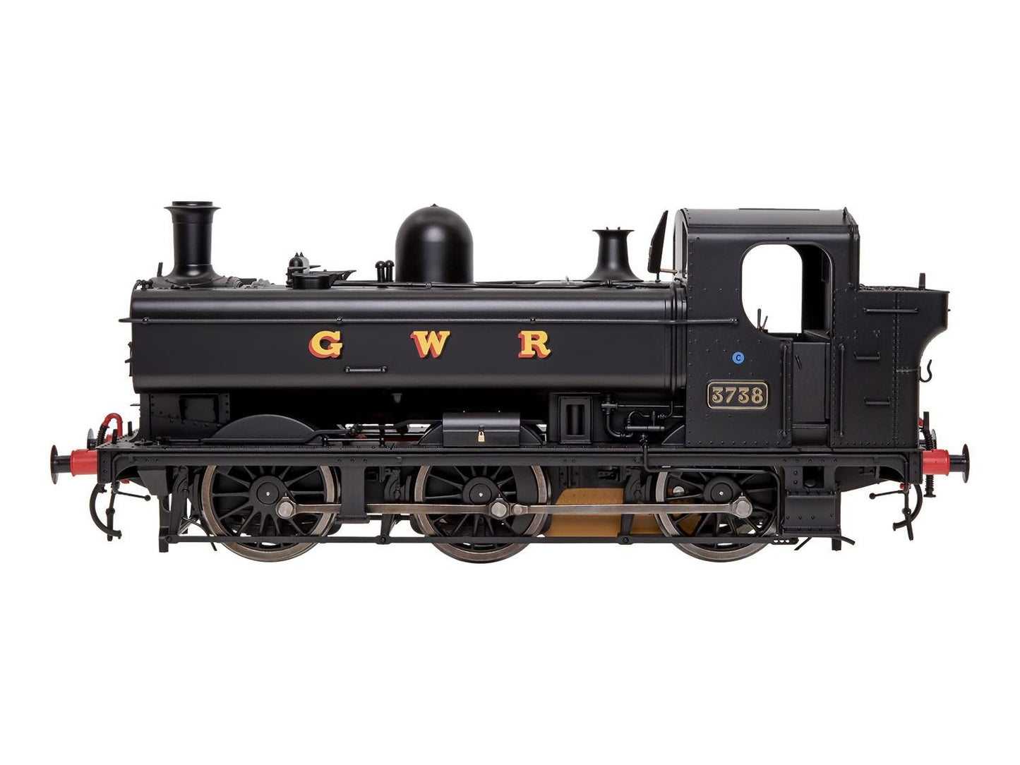 Dapol 7S-007-019 87xx Pannier GWR Black 3738 O Gauge