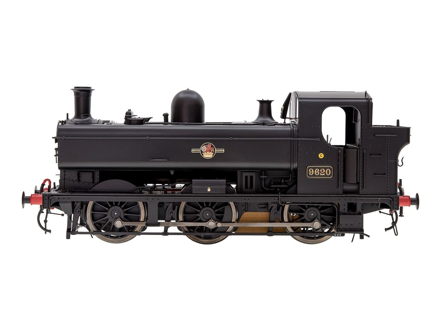 Dapol 7S-007-021U 57xx Pannier BR Late Black Unnumbered O Gauge