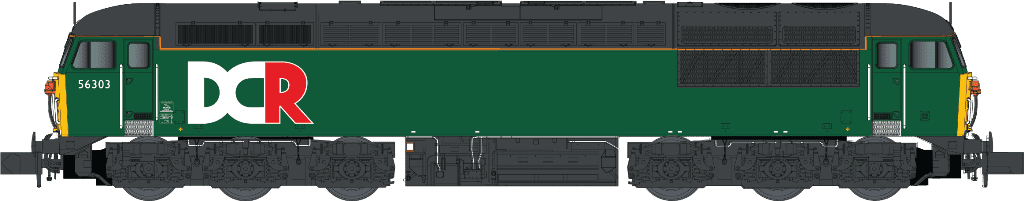 Dapol 2D-004-014D Class 56 303 DCR (DCC-Fitted), N Gauge *PRE ORDER £160.65*