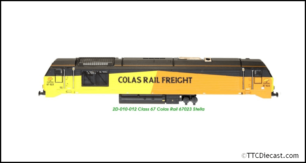 Dapol 2D-010-012D Class 67 023 'Stella' Colas Rail (DCC-Fitted), N Gauge *LAST FEW*