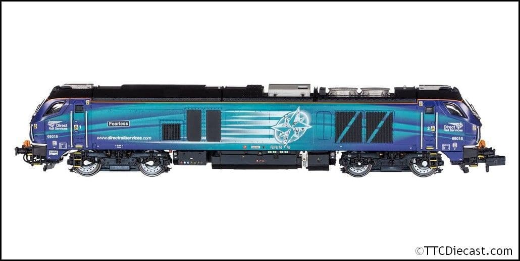 Dapol 2D-022-012 Class 68 016 'Fearless' DRS Compass - N Gauge