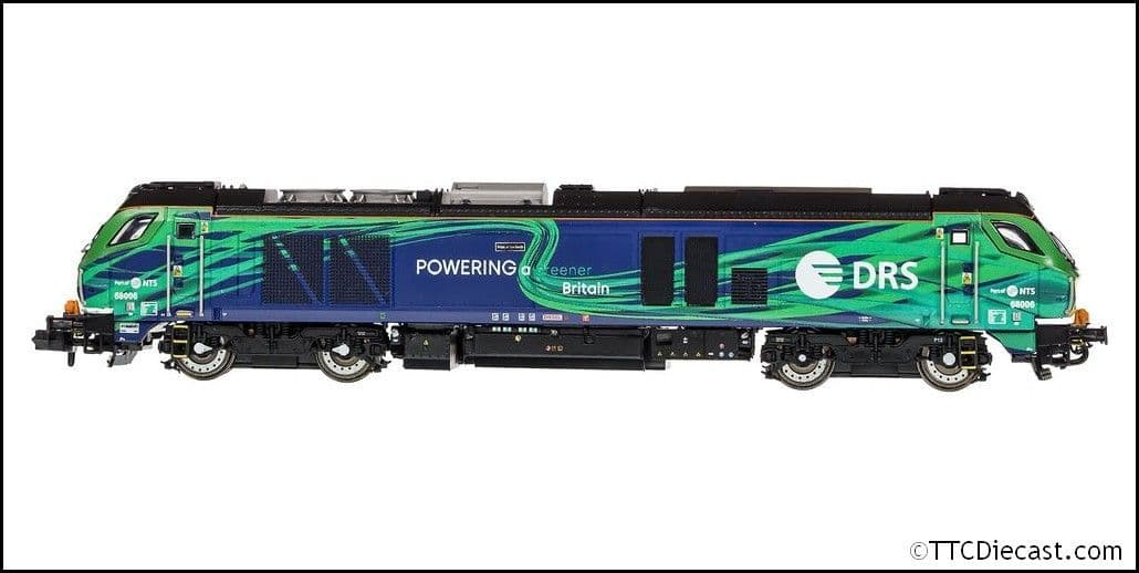 Dapol 2D-022-016 Class 68 006 'Pride of the North' DRS/NTS Green - N Gauge