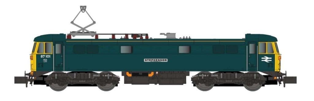 Dapol 2D-087-005 Class 87 101 'Stephenson' BR Blue N Gauge - PRE ORDER £131.75