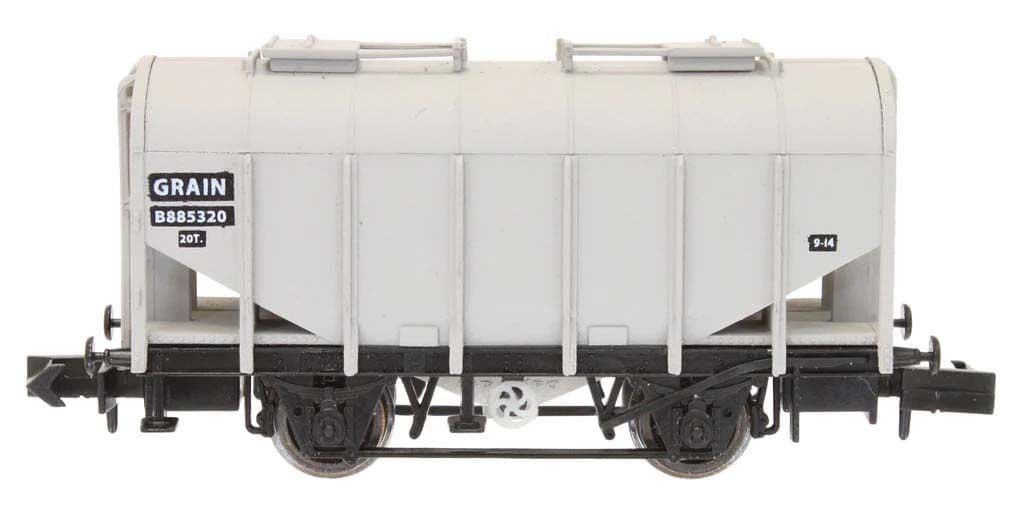 Dapol 2F-036-047 Bulk Grain Hopper BR Grey B885320, N Gauge