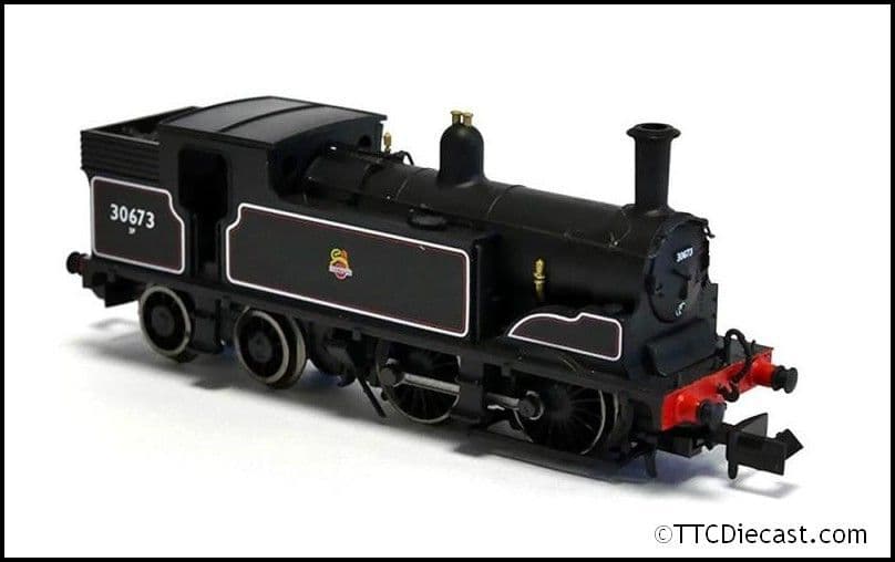 Dapol 2S-016-010 M7 0-4-4 Tank 30673 BR Early Crest Lined Black, N Gauge