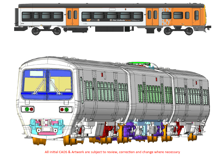Dapol 4D-323-005S Class 323 323241 West Midlands Trains DCC Sound Fitted OO Gauge PRE ORDER £399.50