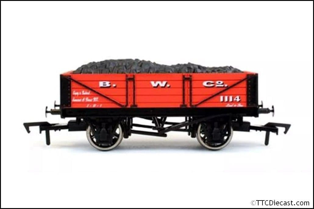 Dapol 4F-040-015 4 Plank - B W Co - 1114 - OO Gauge *LAST ONE*
