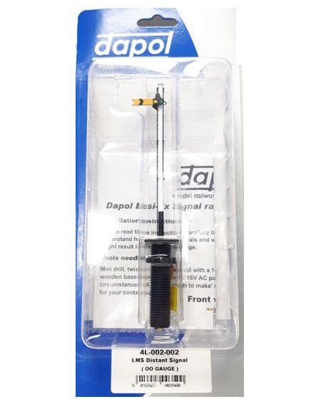 Dapol 4L-002-002 OO Gauge Signal LMS Distant Single Post