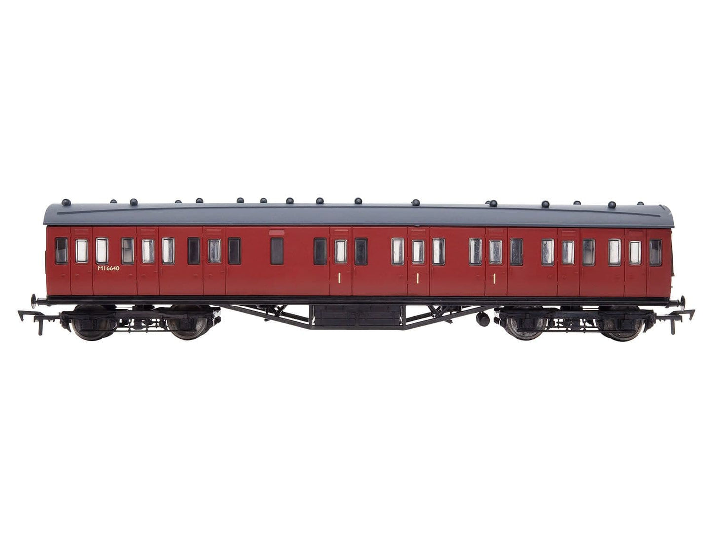 Dapol 4P-010-052 57ft Stanier Non-Corr Composite BR Unlined Carmine OO Gauge *LAST FEW*