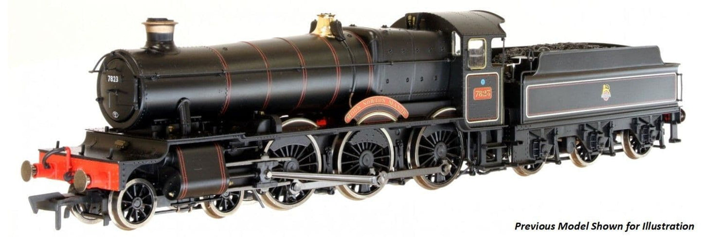 Dapol 4S-001-011S 7800 Class 7821 'Ditcheat Manor' BR Lined Black DCC-Sound - OO Gauge