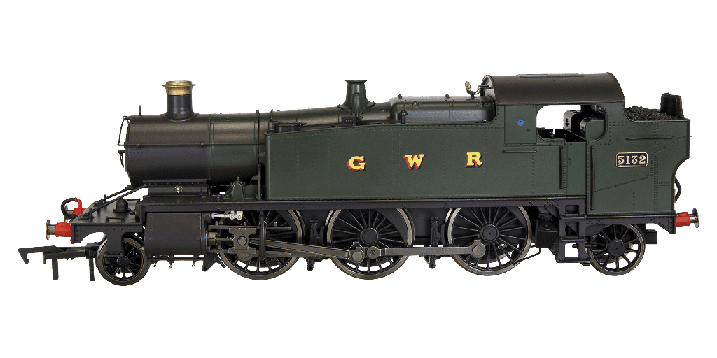 Dapol 4S-041-011S Large Prairie 2-6-2 5132 GWR Green (DCC-Sound) OO Gauge *LAST FEW*