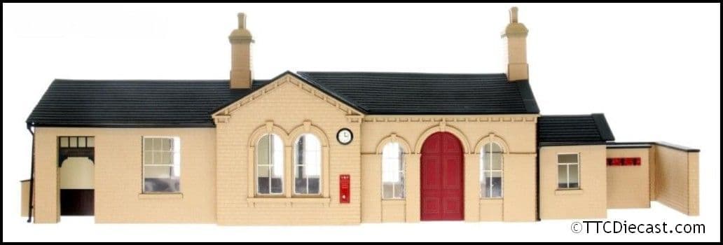 Dapol 7B-001-001 Kitmaster Genesis MR Station Building Laser Cut Kit, O Gauge