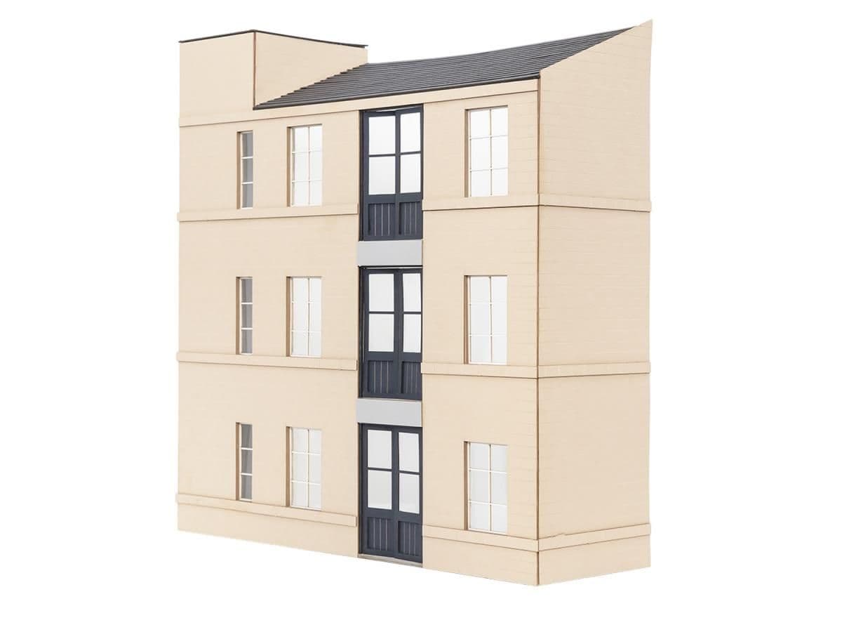 Dapol 7B-005-002 Low Relief Stone Factory End (Doors Only) O Gauge