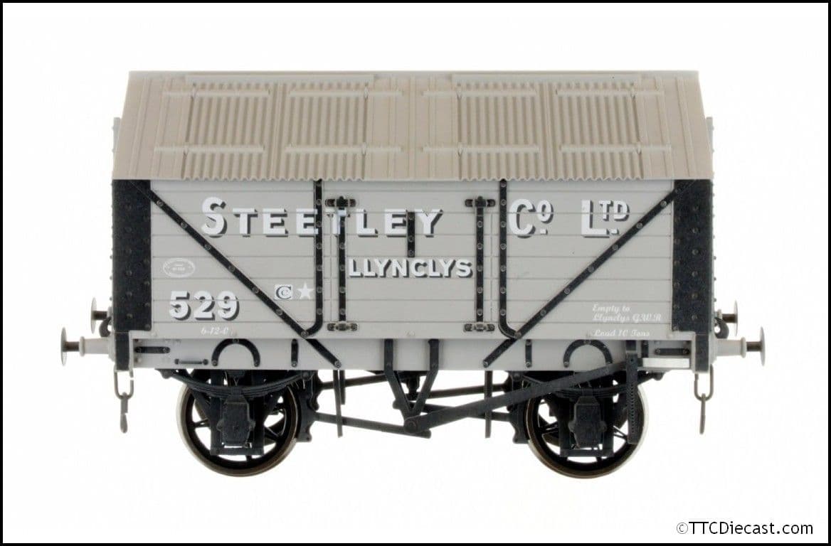 Dapol 7F-017-002W Lime Wagon Steetley Co. Llynclys - Weathered - O Gauge