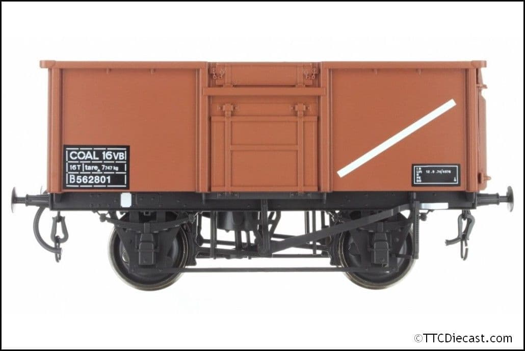 Dapol 7F-030-014 16T Steel Mineral Welded BR Bauxite B562801 Dg 1/108 COAL 16, O Gauge *LAST FEW*