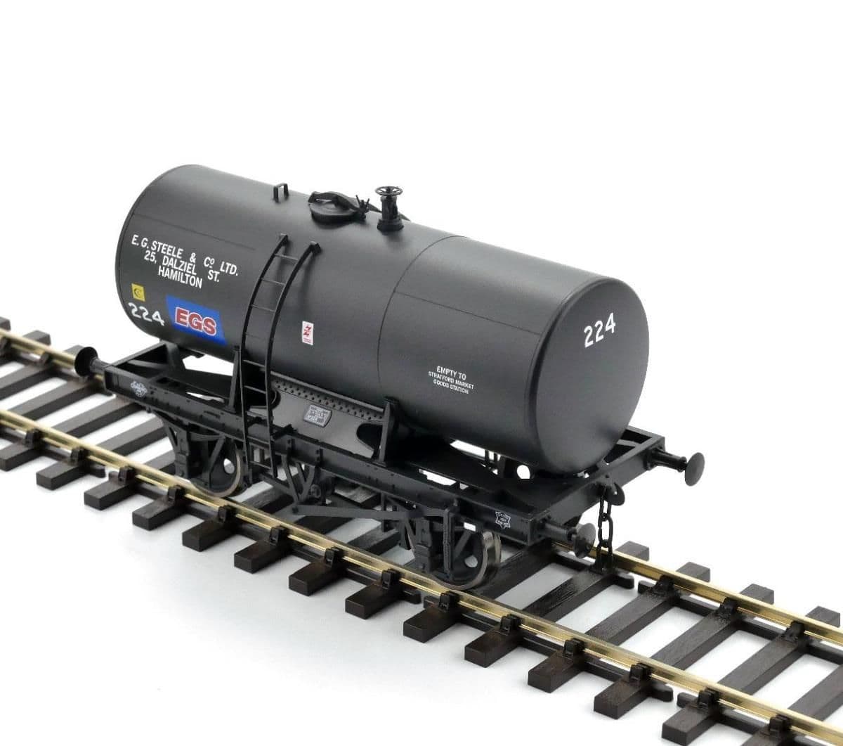 Dapol 7F-063-003 14t Anchor Mounted Class B Tank Wagon EGS 244, O Gauge
