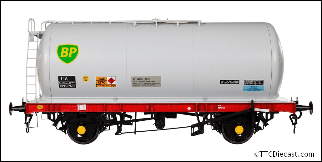 Dapol 7F-064-002 45t TTA Tank Wagon BP Grey BPO 67695 - O Gauge