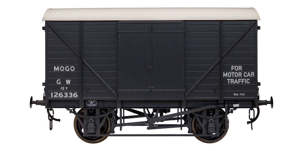 Dapol 7F-068-002 12t Mogo Van Great Western Grey 126336, O Gauge