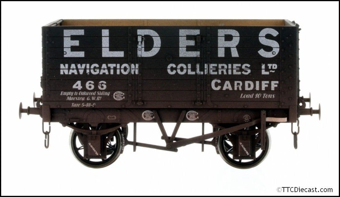 Dapol 7F-073-002W 7 Plank 9' W/B Three Door Elders 466 - Weathered - O Gauge