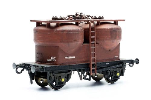 Dapol C043 Twin Silo Cement Wagon Prestwin 20T