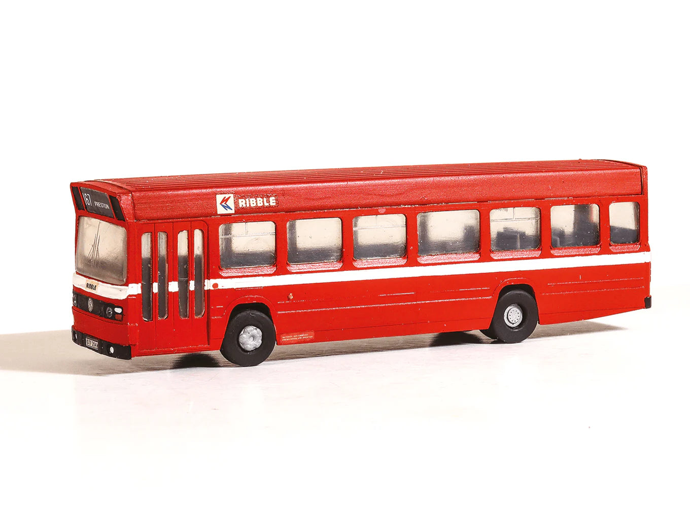 Modelscene 5142 Leyland National Single Deck Bus - Red Vari-kit