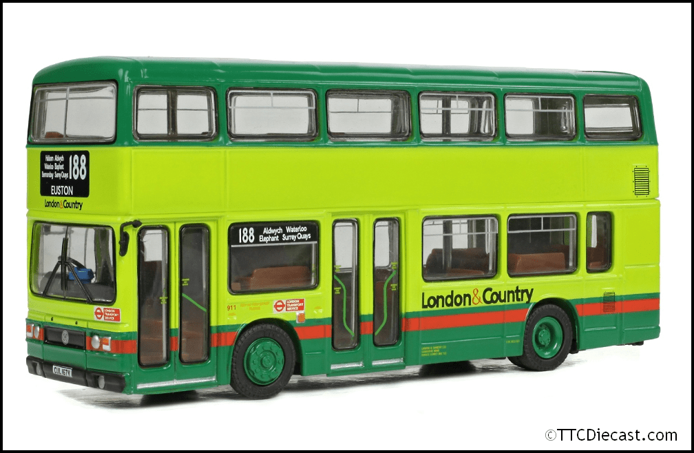 EFE E28830, Leyland Titan B15, London & Country, 911, Route 188 Euston