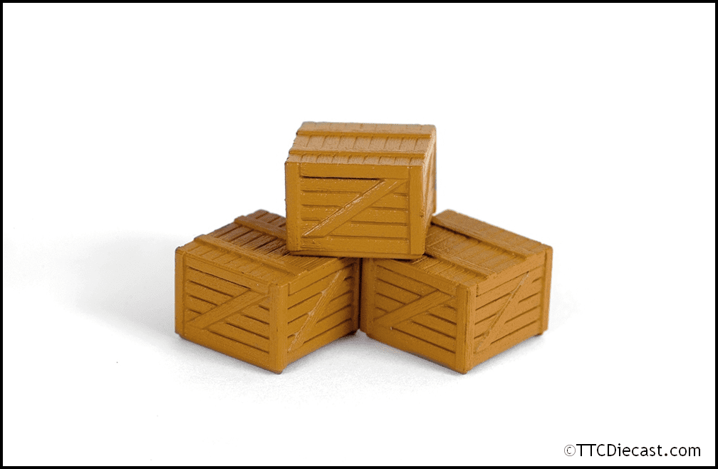 EFE 99602 Small Wooden Crates *LAST FEW*