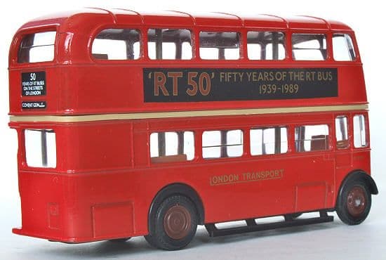 EFE 101003C AEC Regent RT, London Transport, RT50, Route 50 Covent Garden LT Museum, PRE OWNED
